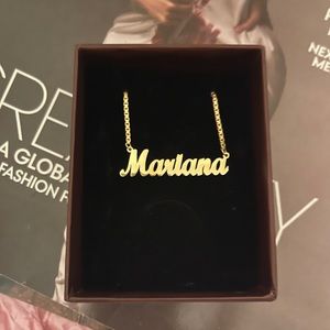 14K Gold Filled Name Necklace